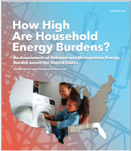 Report Cover for Energy Burdens 2020