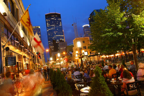 Nicollet Mall, Pre-Renovation. Re-opened November, 2017 as Nicollet. Credit/Provider: Photo by Bruce Challgren/PhotoPixels, LLC, Courtesy of Meet Minneapolis Special Instructions: Provide credit when using image